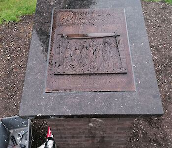 100 jaar Voetbal Volendam Monument