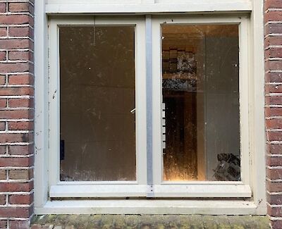 Ramen en deuren woning achterzijde